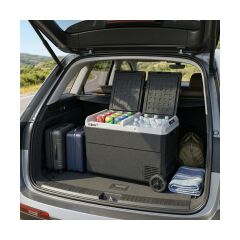 ICECO MCD95D 12/24V 95 Litre Kompresörlü Çift Bölmeli Tekerlekli Outdoor Oto Buzdolabı/Dondurucu