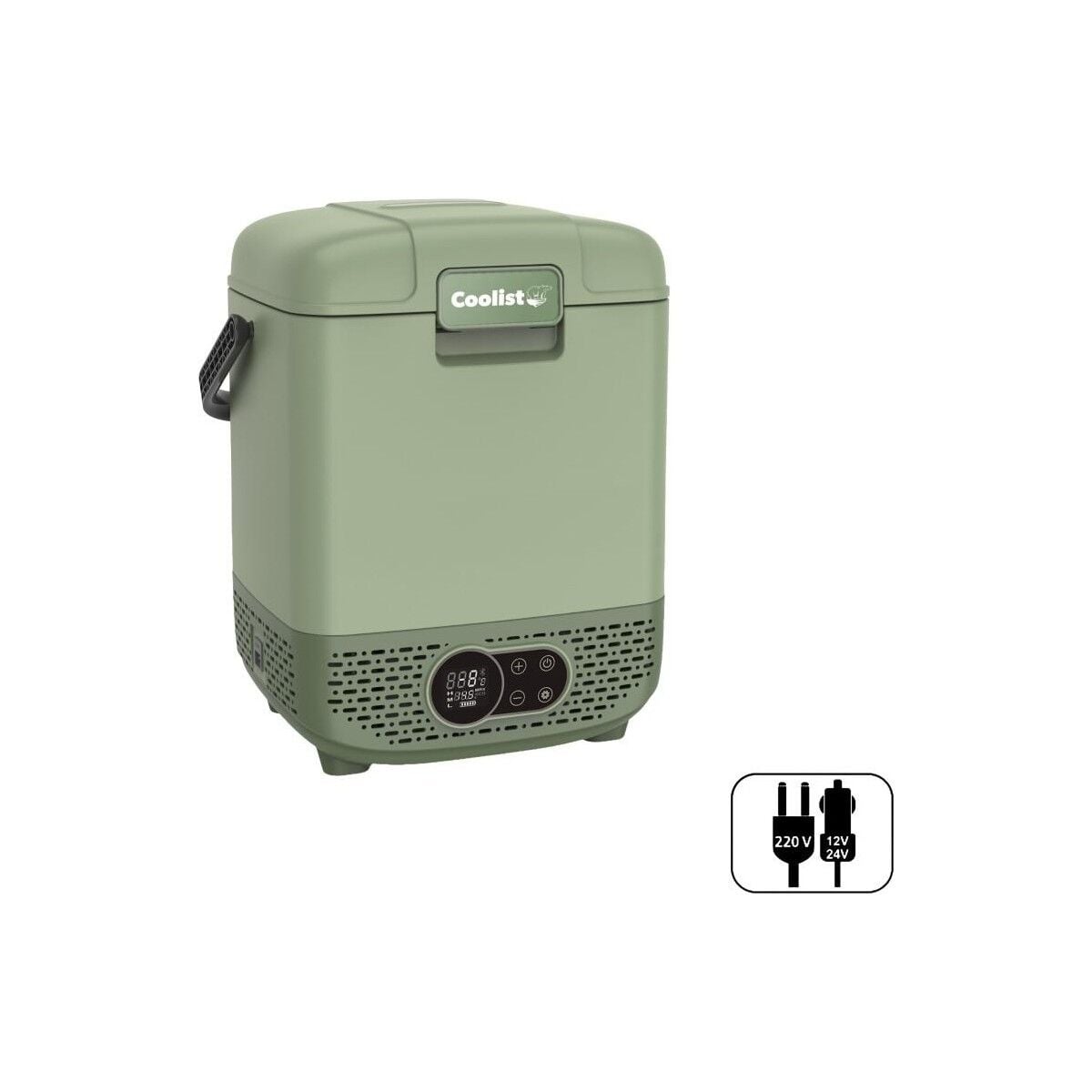 Coolist CLK12G 12/24Volt/ 220Volt 12 Litre Taşınabilir Kompresörlü Oto Buzdolabı