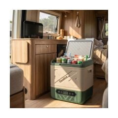 Coolist CLK18W 12/24Volt/ 220Volt 18 Litre Kompresörlü Tekerlekli Outdoor Oto Buzdolabı