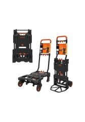 BLACK+DECKER BH206 55/120Kg Çok Fonksiyonlu Katlanır El Arabası