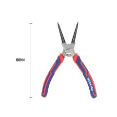 WORKPRO WP231152 180MM Cr-V Düz Yaylı Profesyonel İç Segman Pensesi