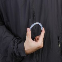 WORKPRO WP432001 7x100mm Sıcak Silikon Tabancası İçin 100 Adet Şeffaf Yedek Silikon/Mum