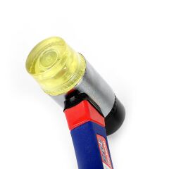 WORKPRO WP241036 40mm Fiberglas Saplı Çift Başlı Hassas Lastik Çekiç