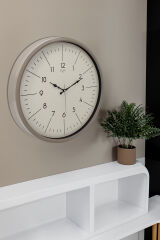 Galaxy Exclusive Duvar Saati  Kumbeji İnce Çizgili 51Cm.