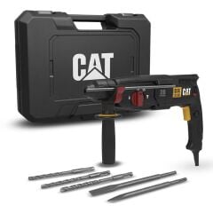 CAT DX2130 900Watt 3.2J 28MM SDS-Plus Profesyonel Kırıcı/Delici + 3 Ad Delici + 2 Ad Kırıcı Uç
