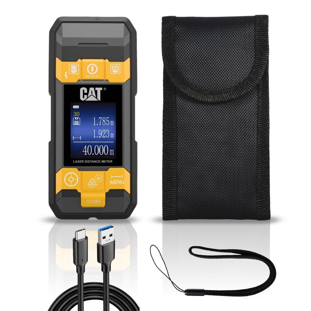 CAT DA980621 3.7Volt Li-Po 3’ü 1 Arada 40M Lazer Metre +Hizalama +Metal/Ahşap/Voltaj Dedektörü