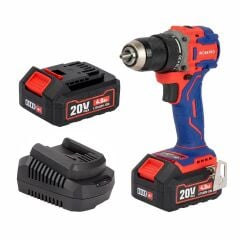 WORKPRO WP390023 20Volt 4.0Ah Li-ion 65Nm. Çift Akülü Kömürsüz Profesyonel Şarjlı Matkap