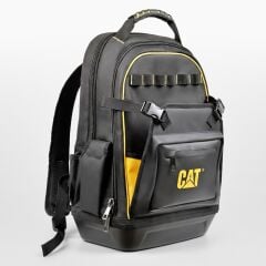 CAT DA981023 20'' 2+1 Bölmeli PVC Tabanlı Ağır Hizmet Bez Alet Sırt Takım Çantası