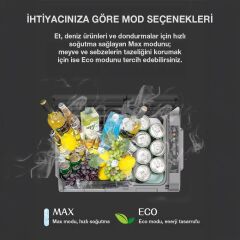 Coolist CLK65W 12/24Volt 220Volt 65 Litre Çift Bölmeli Tekerlekli Outdoor Kompresörlü Oto Buzdolabı/Dondurucu