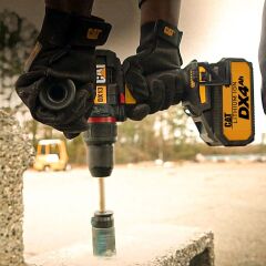 CAT DX13.1 18Volt/4.0Ah Li-ion 80Nm. Çift Akülü Kömürsüz Profesyonel Şarjlı Darbeli Matkap