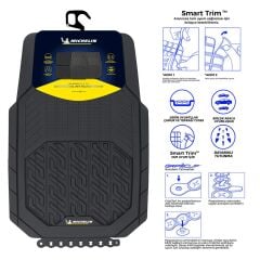Michelin MC34587 Tüm Araçlara Uyumlu 4 Parça Üniversal 3D Havuzlu Oto Paspas