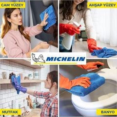 Michelin MC35033 40X30cm Süper Emici Mikrofiber Havlu, 3 Adet