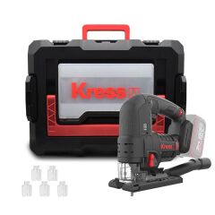 Kress KUE26.91 20Volt Profesyonel Kömürsüz Devir Ayarlı Şarjlı Dekupaj Testere (Akü Dahil Değildir)