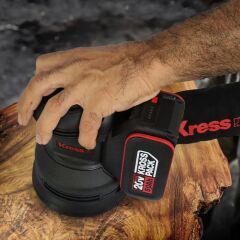 Kress KUD20.9 20Volt 125mm Kömürsüz Profesyonel Devir Ayarlı Eksantrik Zımpara (Akü Dahil Değildir)