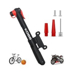 KOBB KB21 87 PSI Bisiklet Lastik Şişirme Taşınabilir Mini El Pompası + Bisiklet Montaj Aparatı