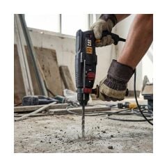 CAT DX2140.1 800Watt 3.0J 26MM SDS-Plus Profesyonel Kırıcı/Delici + 1 Ad Delici 3 Ad Kırıcı Uç