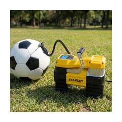 STANLEY SXIF0001 12Volt 150 PSI Dijital Basınç Göstergeli Lastik Şişirme Pompası + Led Lamba