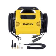 STANLEY SXIF3501 12Volt/220Volt 150 PSI Dijital Basınç Göstergeli Lastik & Yatak Şişirme Pompası + Led Lamba