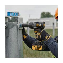 CAT DX7020.1 18Volt 4.0 Ah Çift Akülü Kömürsüz 700/880Nm Profesyonel Şarjlı Somun Sıkma + 10 Adet Lokma Ucu