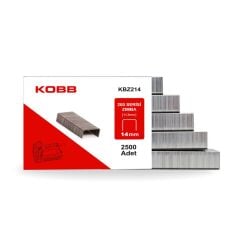 KOBB KBZ214 14mm 2500 Adet 200 Serisi Ağır Hizmet Tipi Zımba Teli